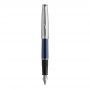 Pióro Wieczne Waterman Embleme Blue M z chromowanym wykończeniem - 2